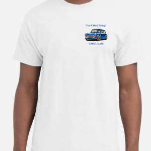 Classic white T-Shirt with double print