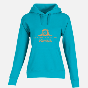 Teal Classic Valeting Ladies Hoody