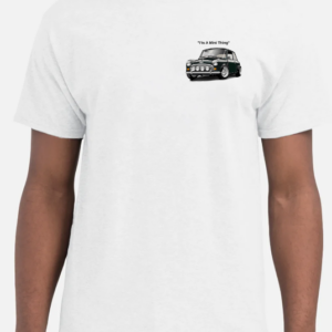 Classic white T-Shirt with double print